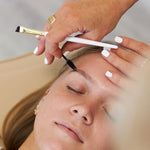 "Image of a Brow Experience Package, featuring expertly shaped and tinted brows. The treatment includes precise brow sculpting, tinting, and styling for a defined, polished, and personalized look."

